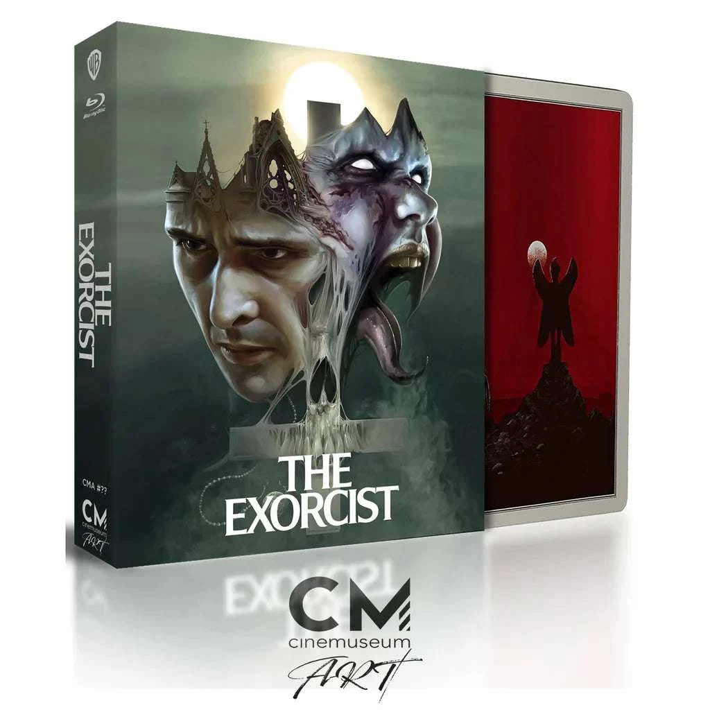 The Exorcist lenticular full slip Blu-Ray steelbook with special bonus content and multiple language options