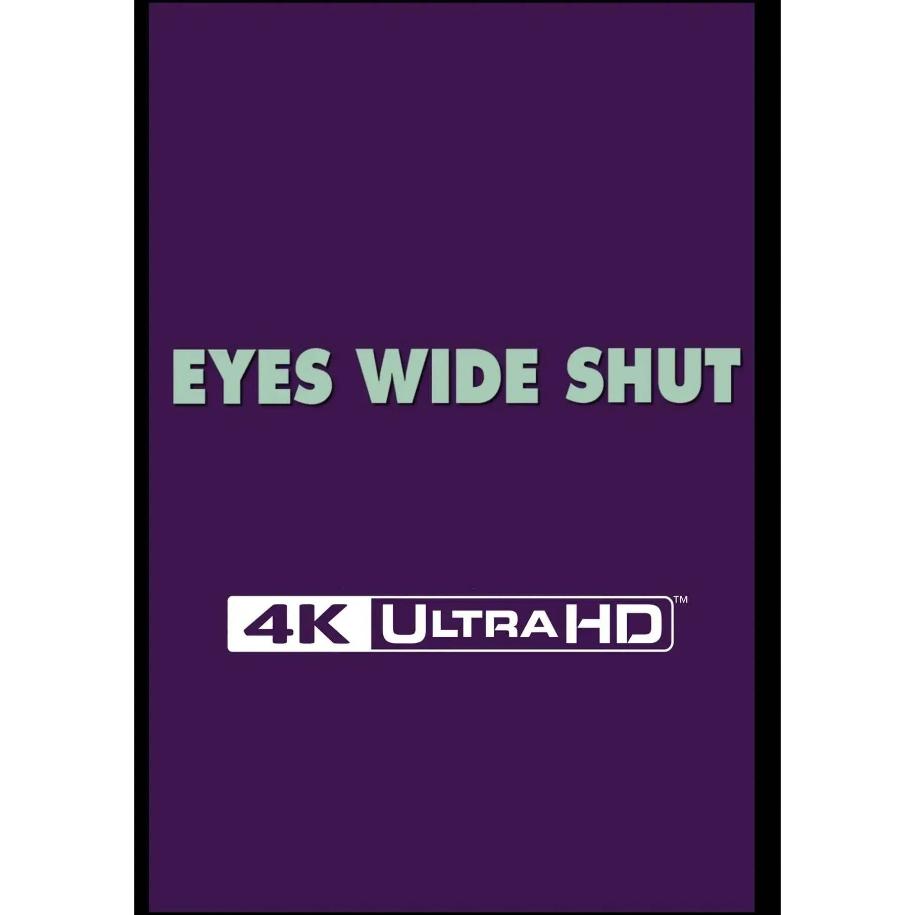 Eyes Wide Shut Limited Edition Steelbook 4K UHD and Blu-Ray pre-order Warner Bros UK region free