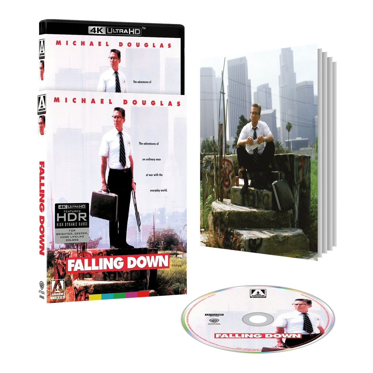 Falling Down 4K UHD limited edition with slipcover and booklet pre-order image