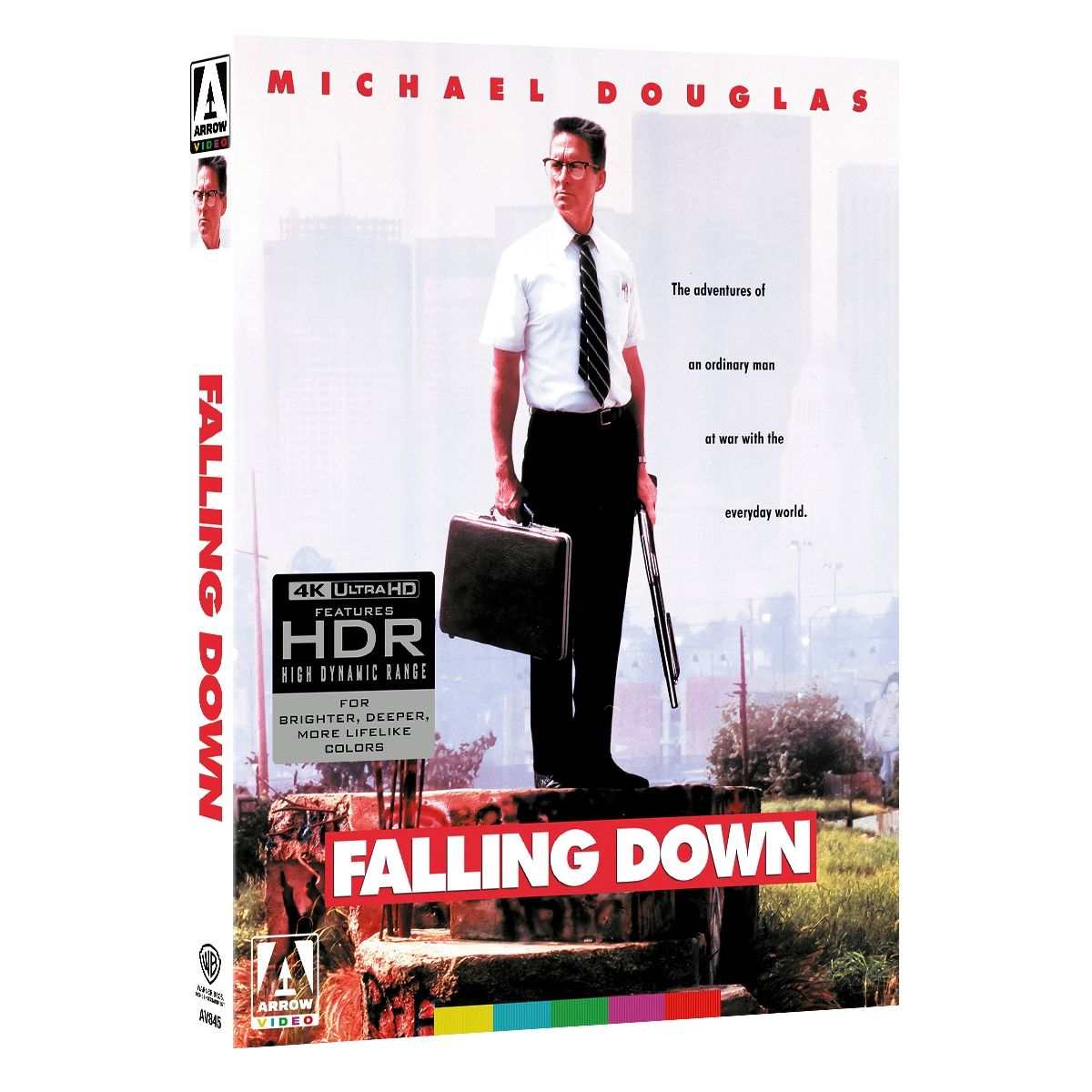 Falling Down 4K UHD limited edition slipcover and booklet pre-order cover image