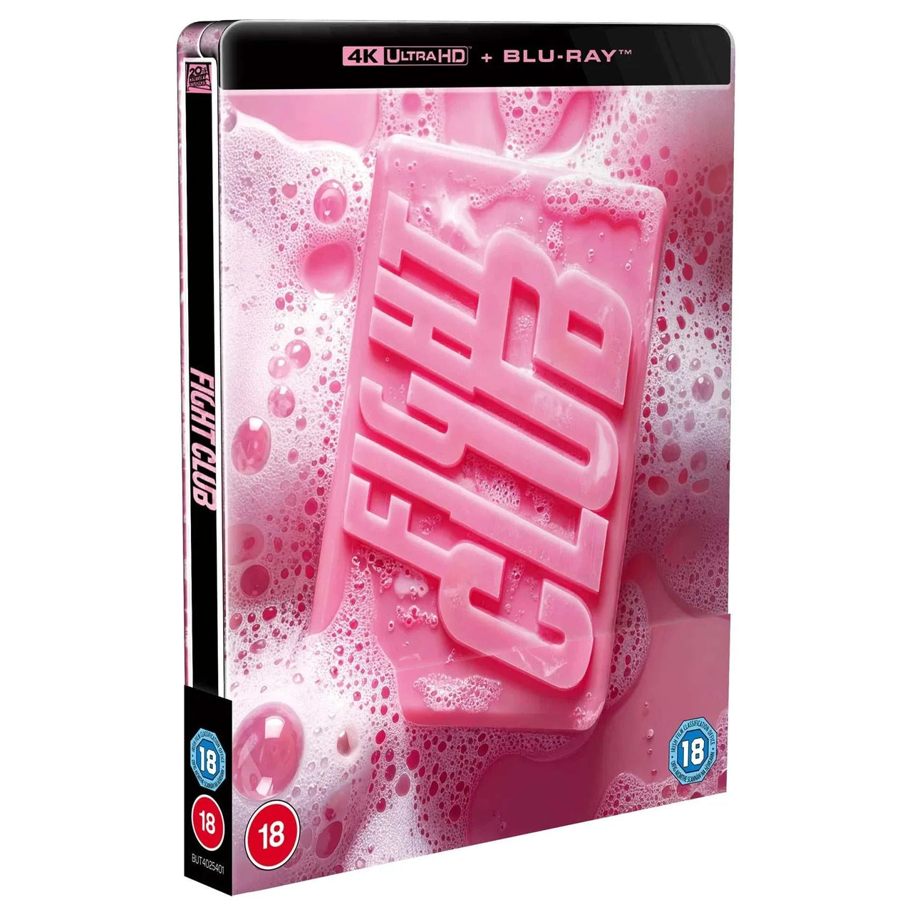 Fight Club UK Limited Edition Steelbook 4K UHD Blu-Ray pre-order with spot gloss and bonus features