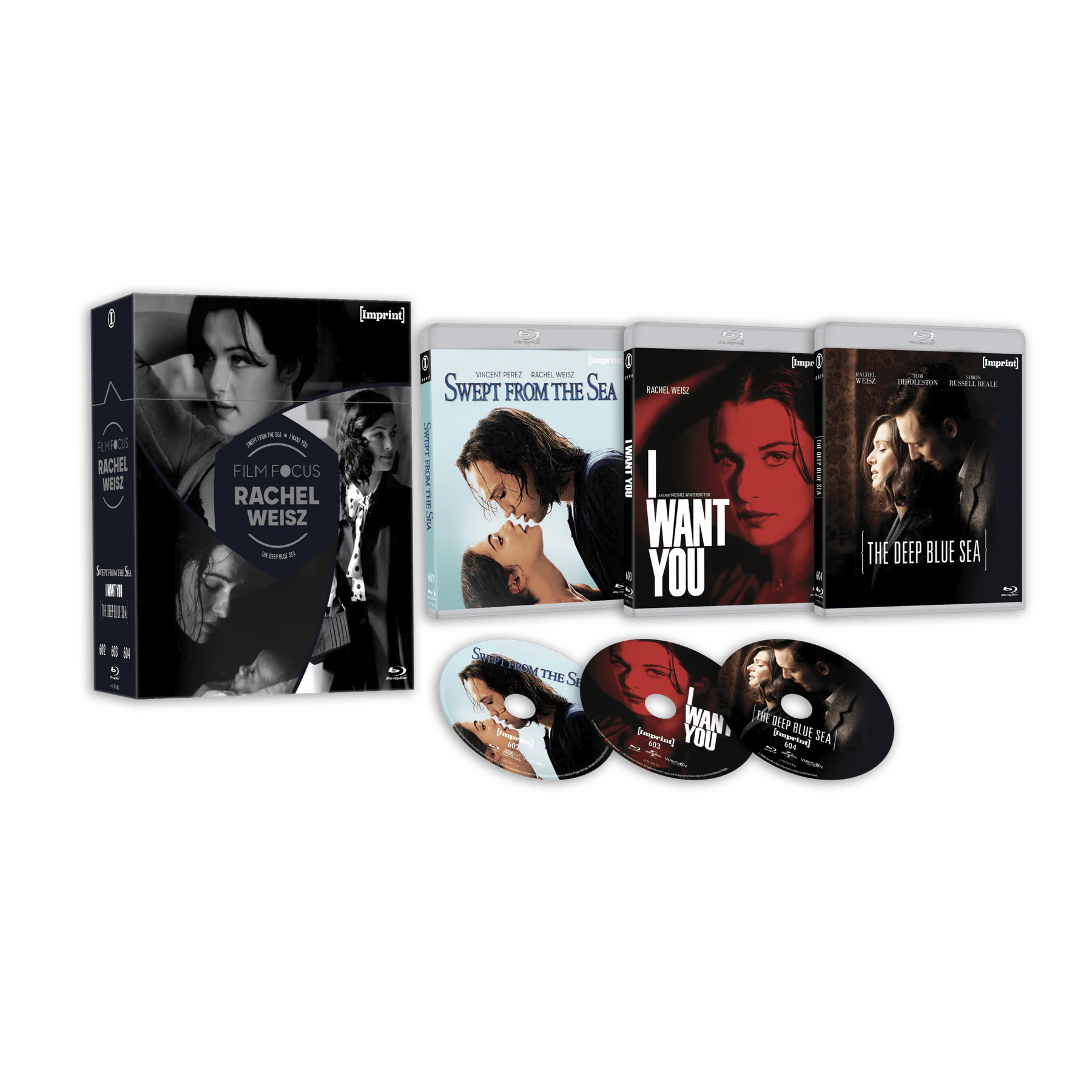 Limited edition Rachel Weisz film 3-disc Blu-ray hardbox pre-order set
