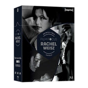 Limited Edition 3-Disc Blu-ray Hardbox of Rachel Weisz films from 1997 to 2011, including Swept from the Sea, I Want You, and The Deep Blue Sea