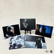 First Man 4K UHD limited edition steelbook with glossy full slip, booklet, posters, and movie stills cards