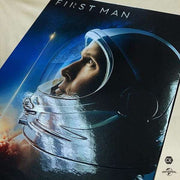 First Man 4K UHD limited edition steelbook with glossy embossed full slip and exclusive booklet