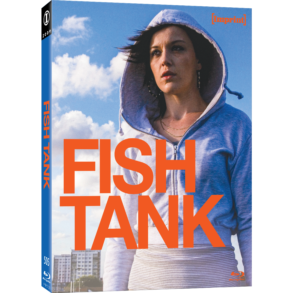 Fish Tank (2009) Blu-ray with limited edition slipcover by Imprint Films, British drama film packaging