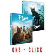Flow Blu-Ray limited edition set featuring matching numbered slipcovers and animated film artwork with animal characters.