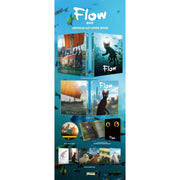 Flow Blu-Ray Limited Edition with lenticular slipcover, booklet, postcards, and special features from Latvian animated film about a cat's survival journey