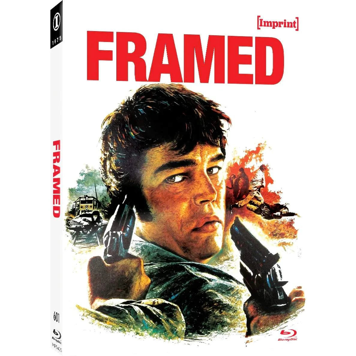 Framed (1975) limited edition Blu-Ray with slipcover from Imprint Films, pre-order release June 2026