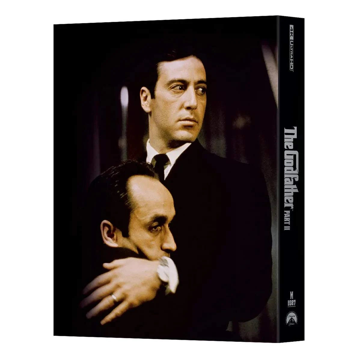 The Godfather Part II Steelbook 4K UHD and Blu-Ray double lenticular full slip featuring Michael and Vito Corleone, limited edition by Manta Lab
