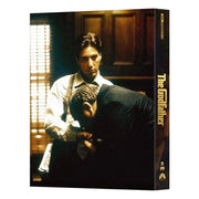 The Godfather Steelbook 4K UHD and Blu-Ray full slip edition with debossed title and exclusive numbered packaging