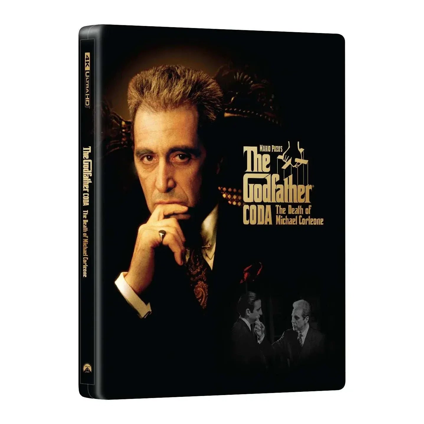 The Godfather Part III steelbook 4K UHD and Blu-Ray double lenticular limited edition packaging