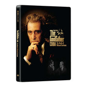 The Godfather Part III Full Slip Steelbook 4K UHD and Blu-Ray by Manta Lab with Michael Corleone on cover