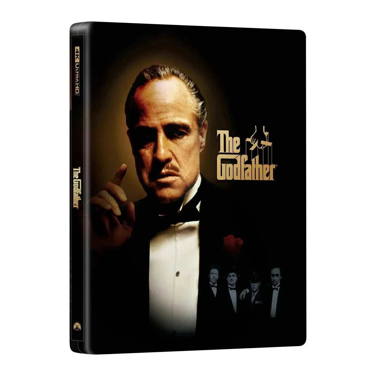 The Godfather Steelbook 4K UHD and Blu-Ray limited edition with lenticular full slip and numbered packaging