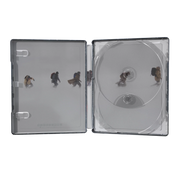 Open steelbook case for The Grey 4K UHD with artwork of figures walking in snow