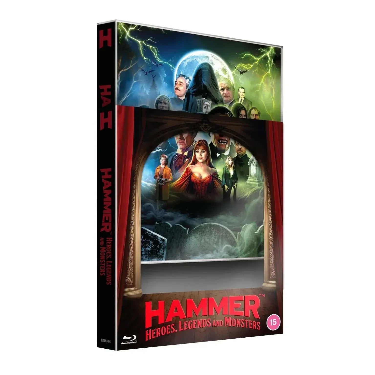 Hammer Heroes Legends Monsters limited collector's edition Blu-Ray with slipcover and documentary content