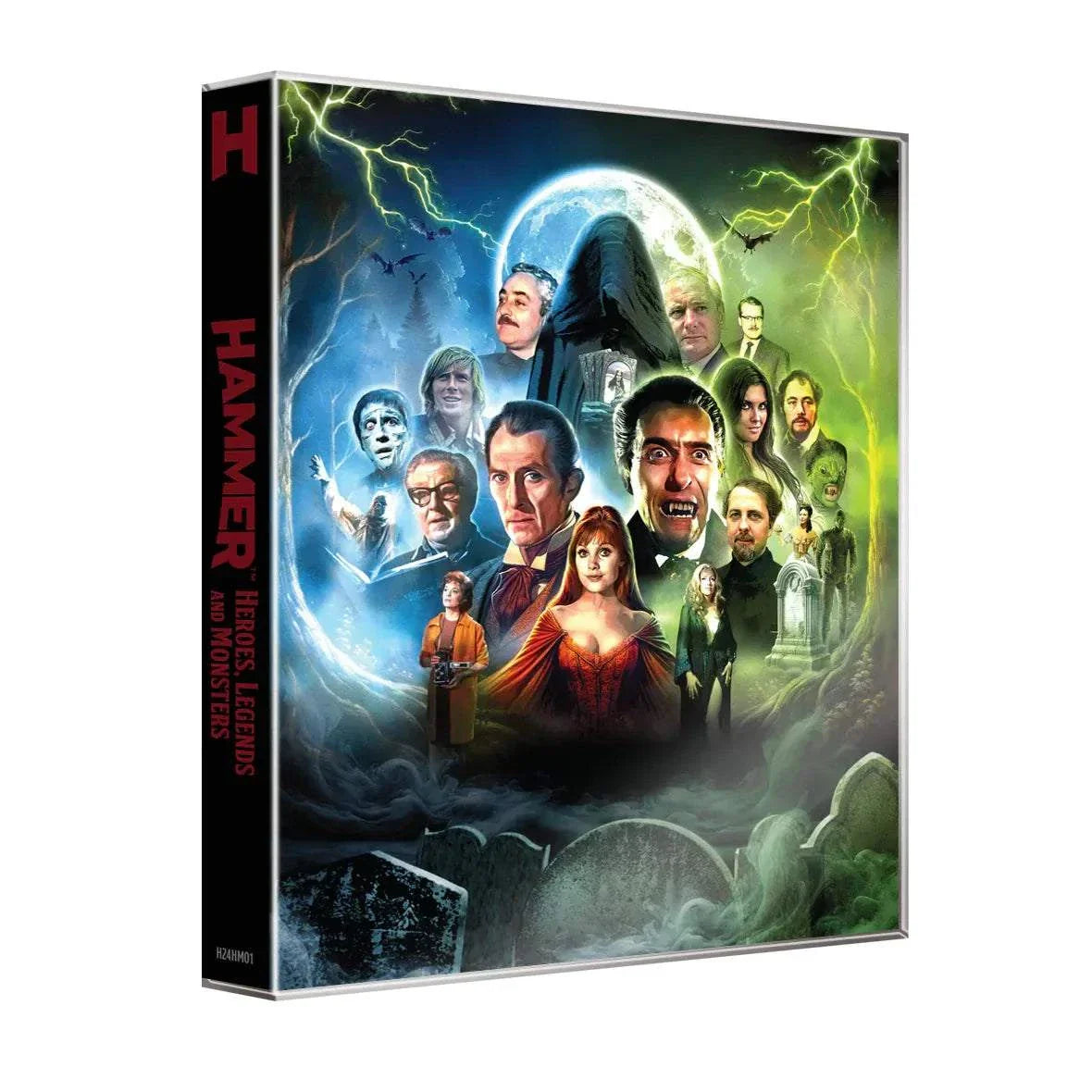 Hammer Heroes Legends Monsters limited collector's edition Blu-Ray with slipcover and multilingual subtitles