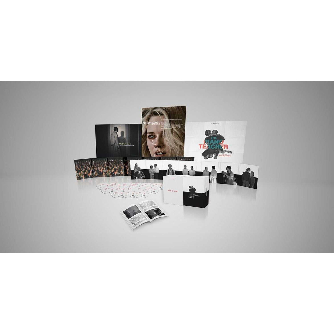 Michael Haneke limited edition 14-disc Blu-ray box set with films, booklets, posters, and extras, Region B