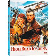 High Road To China 1983 Blu-ray limited edition slipcover Imprint Films pre-order cover art