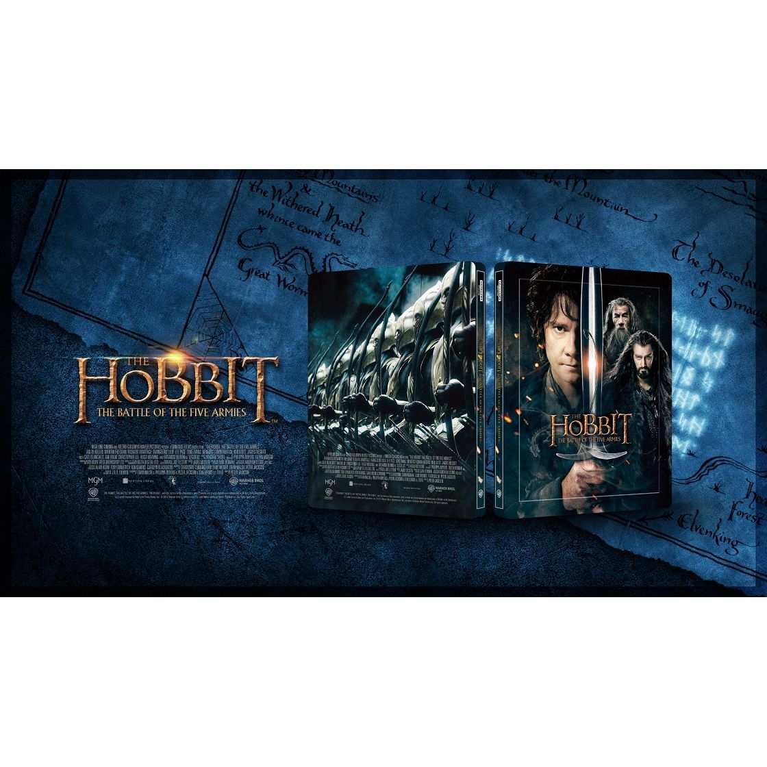 The Hobbit The Battle of the Five Armies 4K UHD Limited Edition WEA Steelbook by Blufans