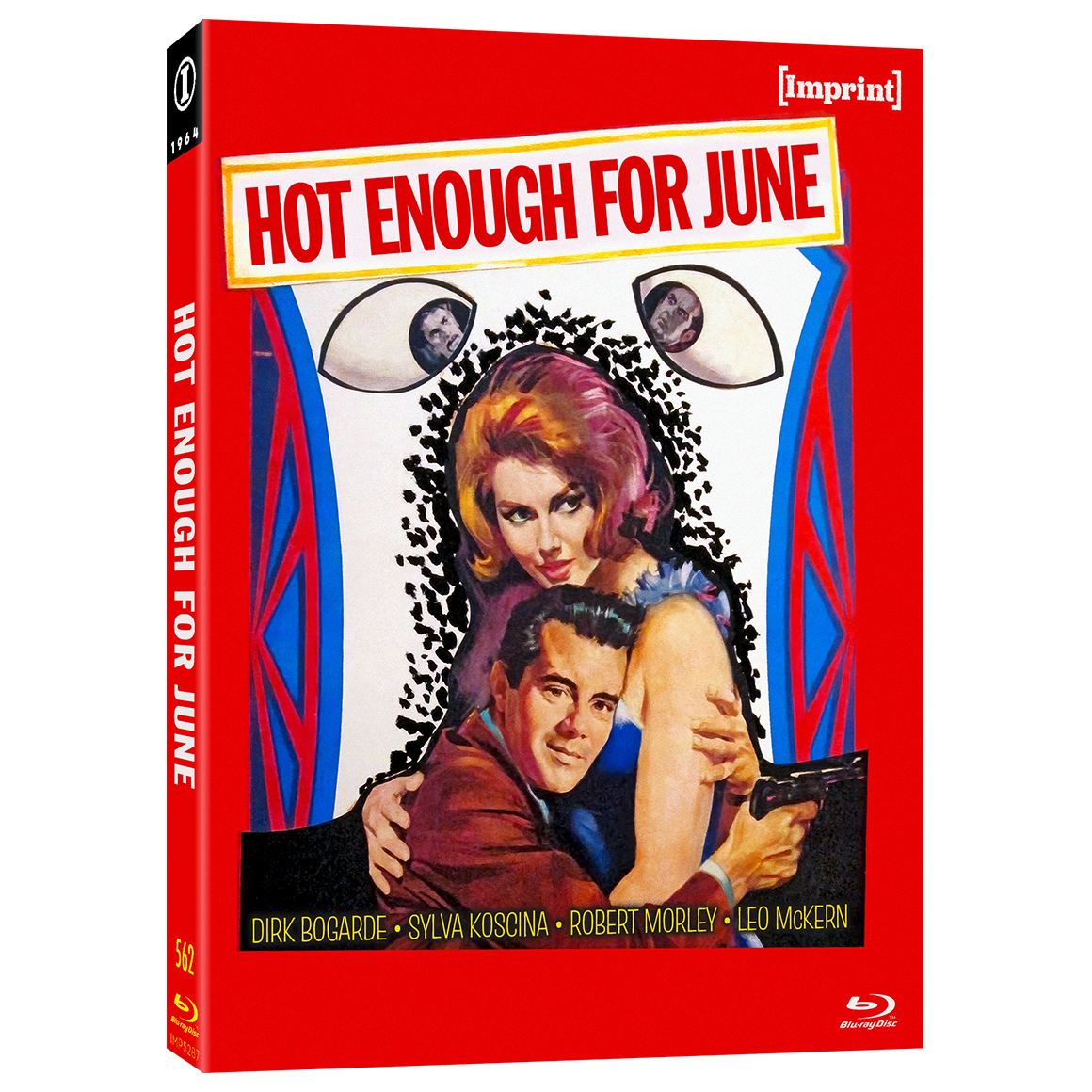 Hot Enough For June 1964 Blu-Ray limited edition slipcover pre-order cover