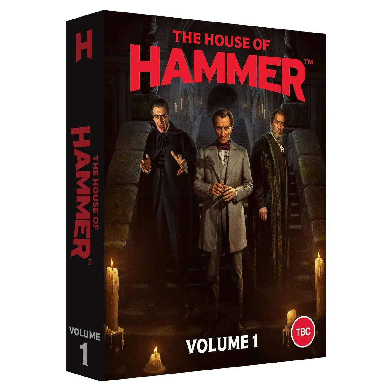 The House of Hammer Volume 1 Blu-Ray Limited Edition with 120-page book and exclusive British horror documentaries and features