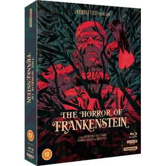 The Horror Of Frankenstein 55th Anniversary Limited Edition 4K Ultra HD and Blu-Ray with slipcase and collector extras