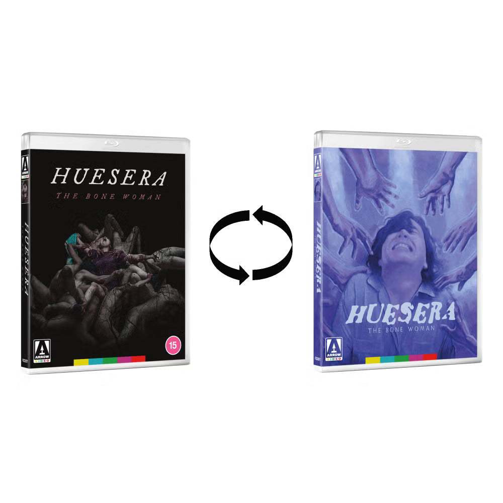 Huesera The Bone Woman Blu-Ray limited edition with reversible slipcover and booklet by Arrow Films UK Region B