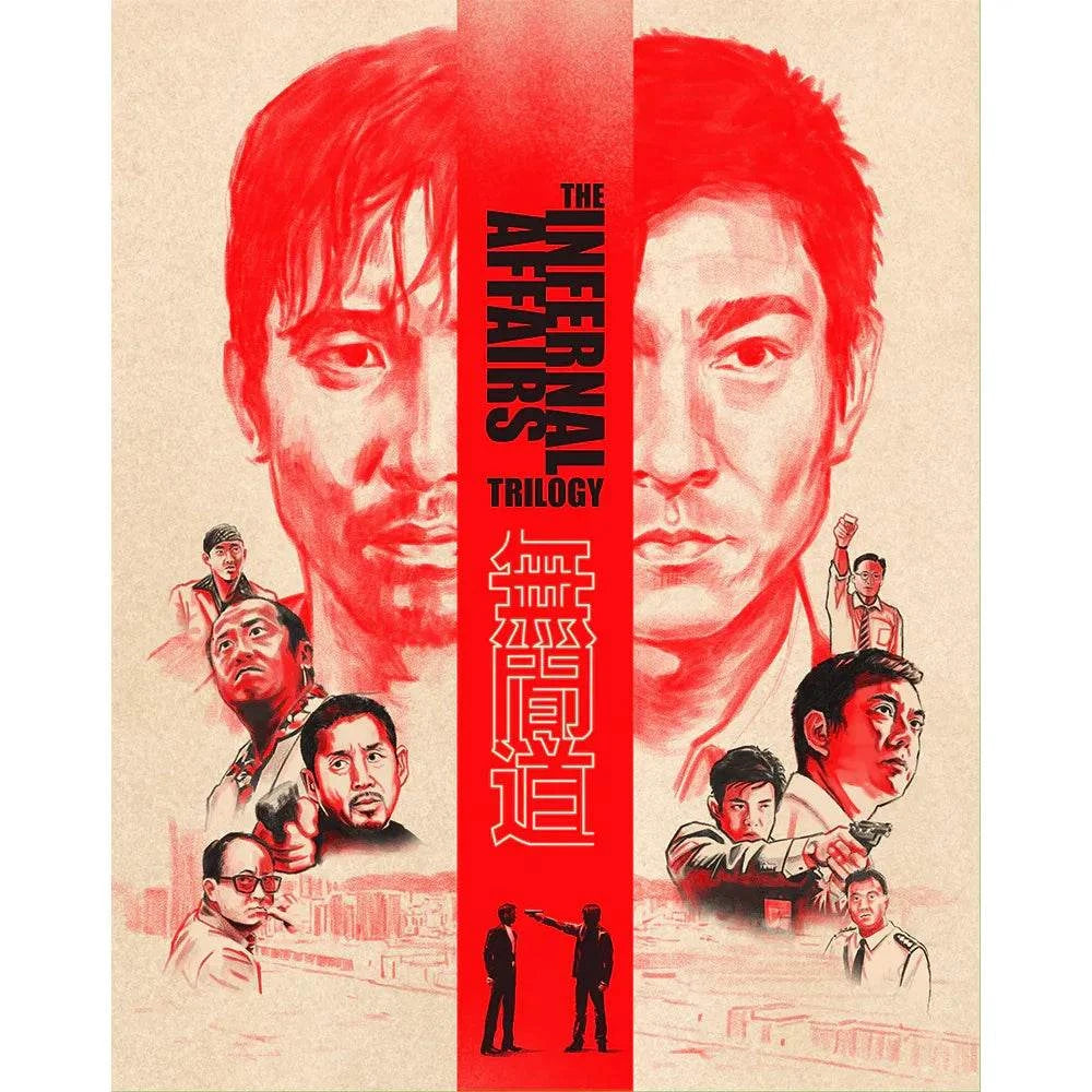 Infernal Affairs Trilogy 4K UHD Blu-Ray Collector's Edition with slipcase and extras