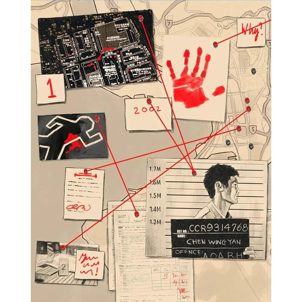 Infernal Affairs Trilogy 4K UHD Blu-Ray collector's edition box set with custom artwork and bonus content