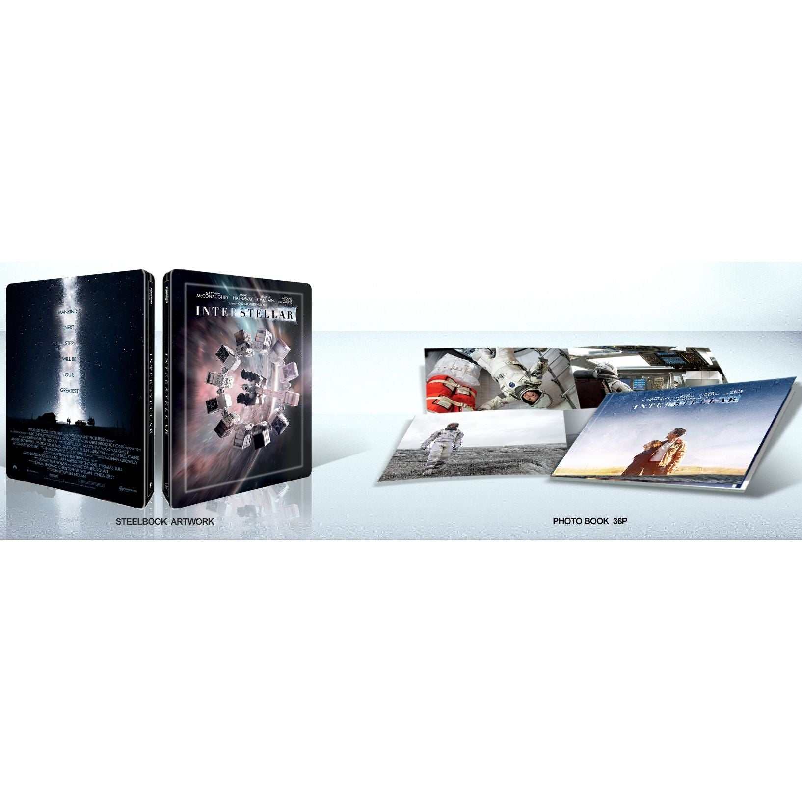 Interstellar Steelbook A2 Full Slip 4K UHD Blu-Ray WeET Collection Exclusive