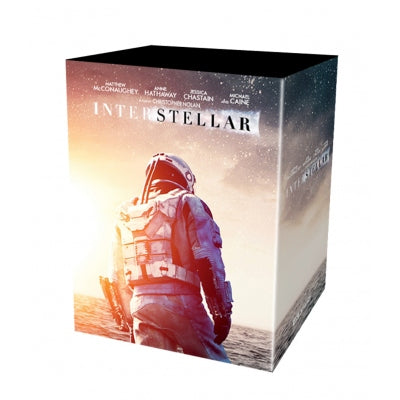 Interstellar Steelbook 4K UHD and Blu-Ray pre-order exclusive edition packaging