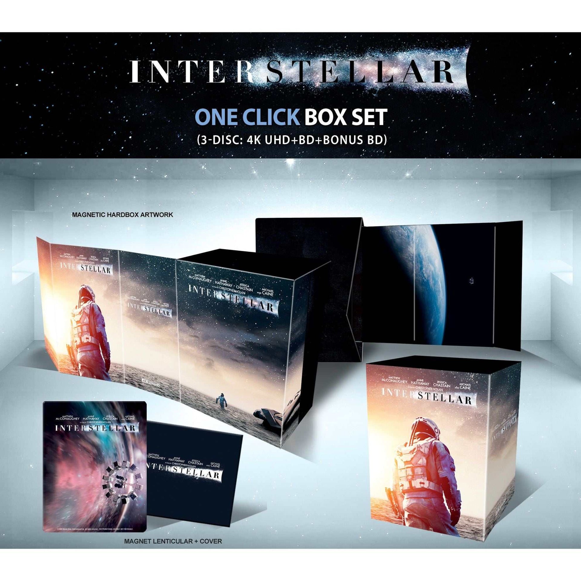 Interstellar Steelbook pre-order 4K UHD Blu-Ray exclusive edition