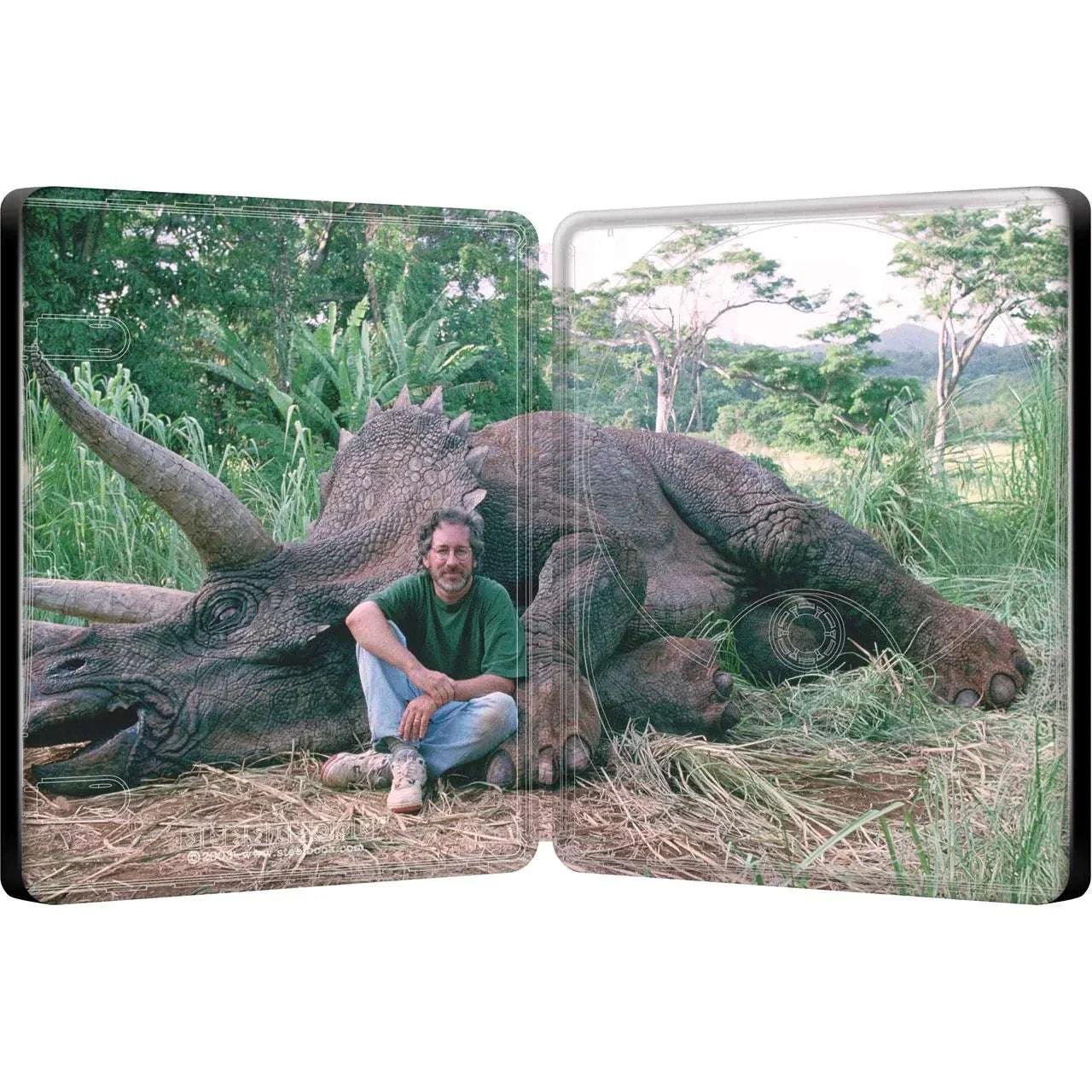 Jurassic Park limited edition steelbook 4K UHD Blu-Ray pre-order poster region free