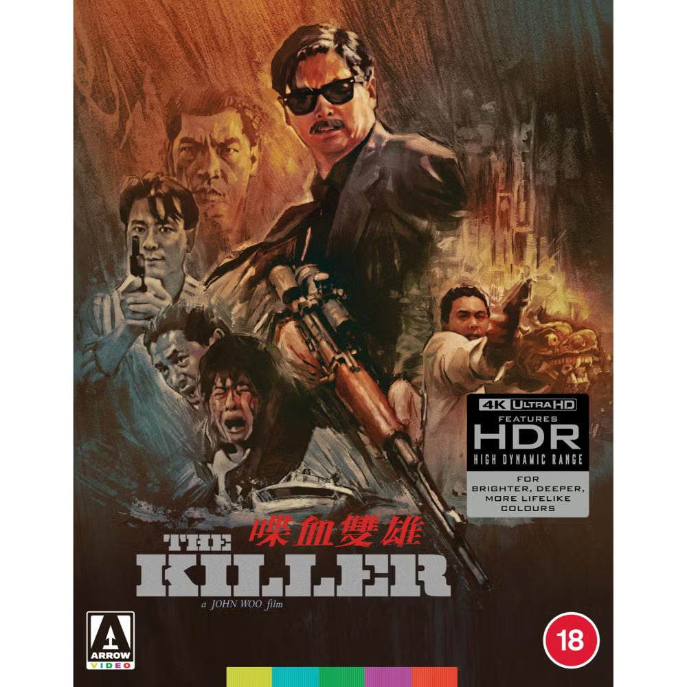 Pre-order The Killer 1989 Limited Edition 4K UHD Blu-Ray with slipcase and extras by Arrow Films UK