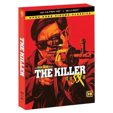 The Killer 4K UHD Blu-ray Hong Kong Cinema Classics deluxe limited edition cover with illustrated shooter