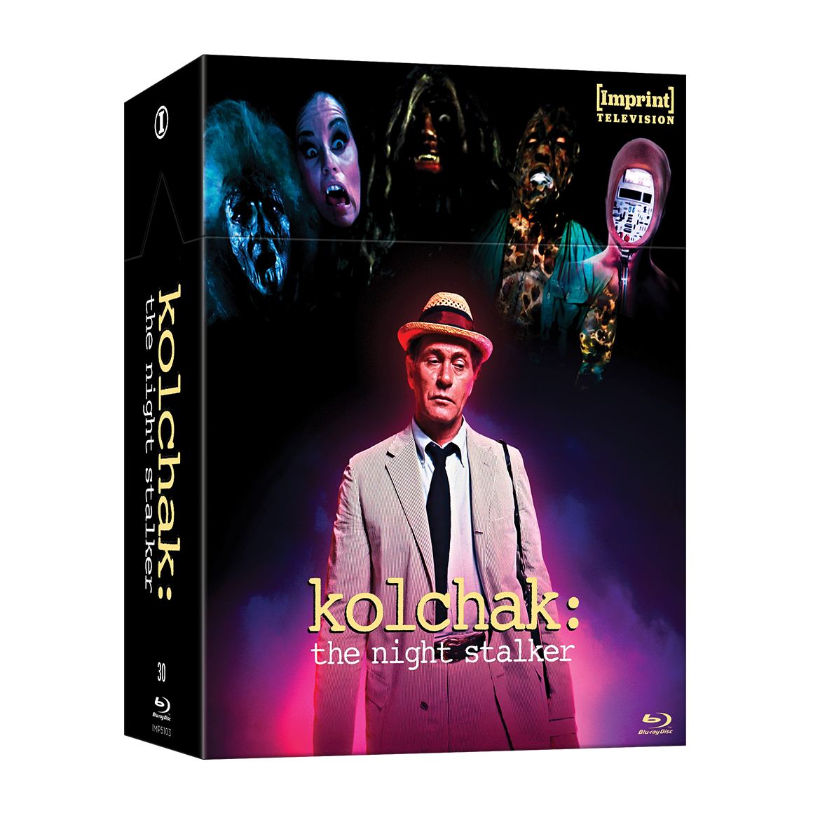 Kolchak: The Night Stalker complete series Blu-ray limited edition hardbox with booklet and restored episodes