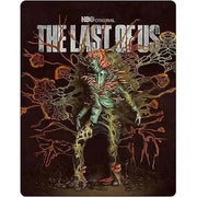 The Last Of Us Season 1 UK Limited Edition Steelbook 4K Ultra HD cover art featuring a fungal-infected figure on a dark background.