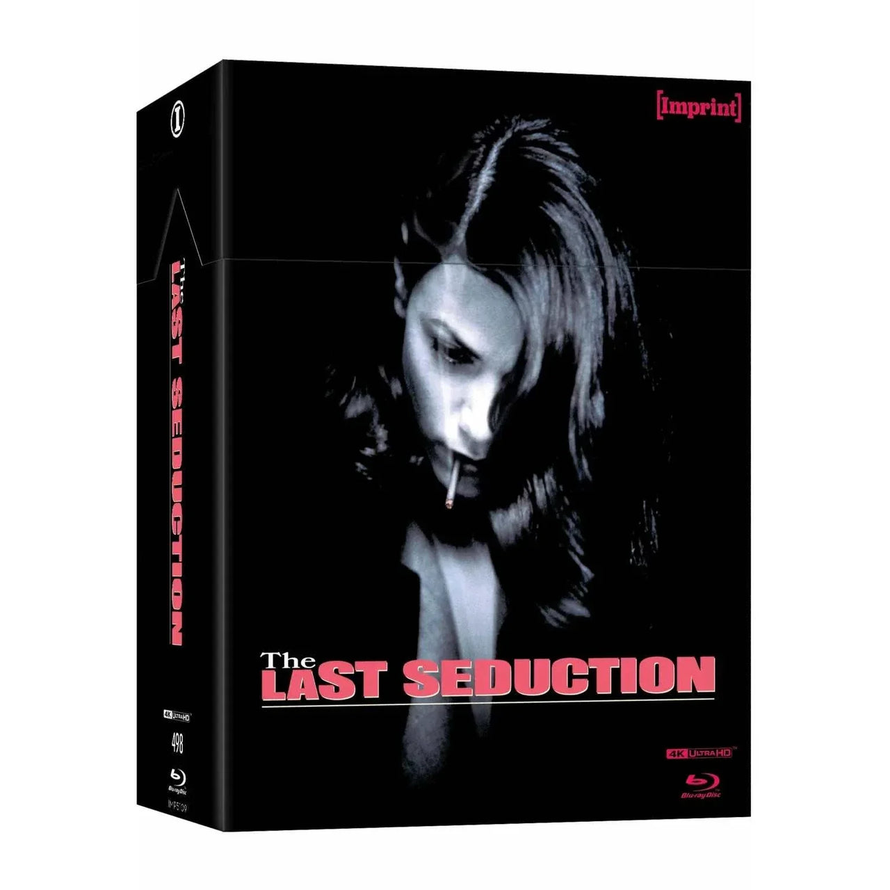 The Last Seduction 1994 4K UHD and Blu-ray limited edition hardbox with hardback booklet by Imprint Films, region free neo-noir thriller restoration