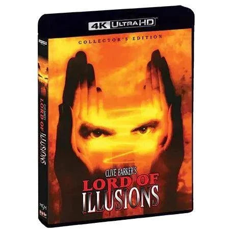 Lord Of Illusions Collector's Edition 4K UHD slipcover featuring Clive Barker.