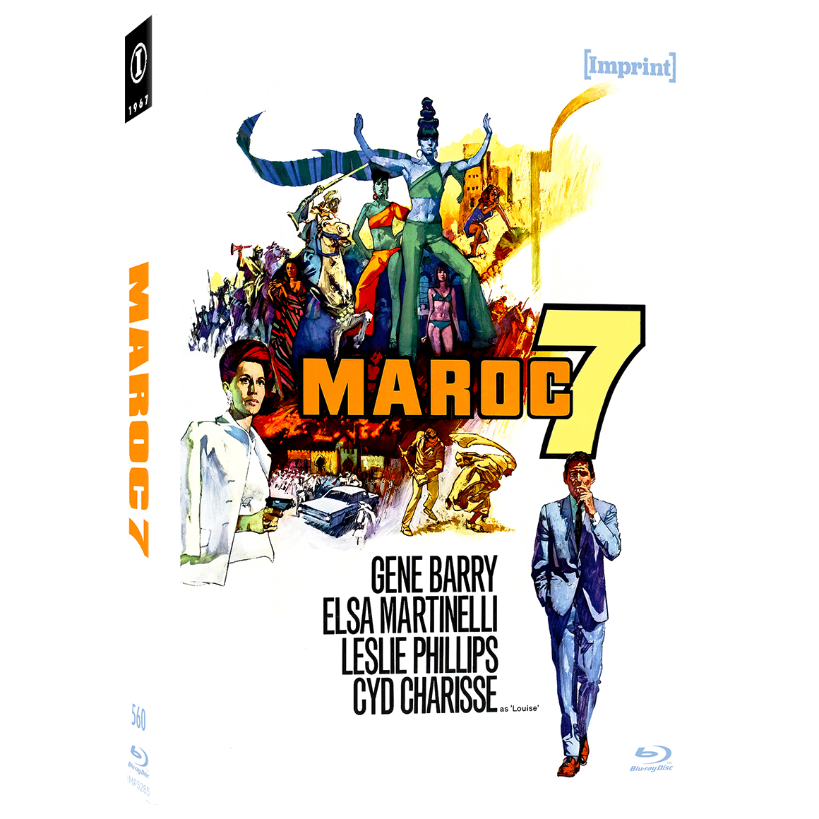 Maroc 7 1967 British thriller Blu-Ray limited edition slipcover pre-order