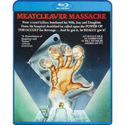 PRE-ORDER Meatcleaver Massacre Blu-Ray featuring horror legend Christopher Lee, includes original and theatrical versions, releasing 06/09/26