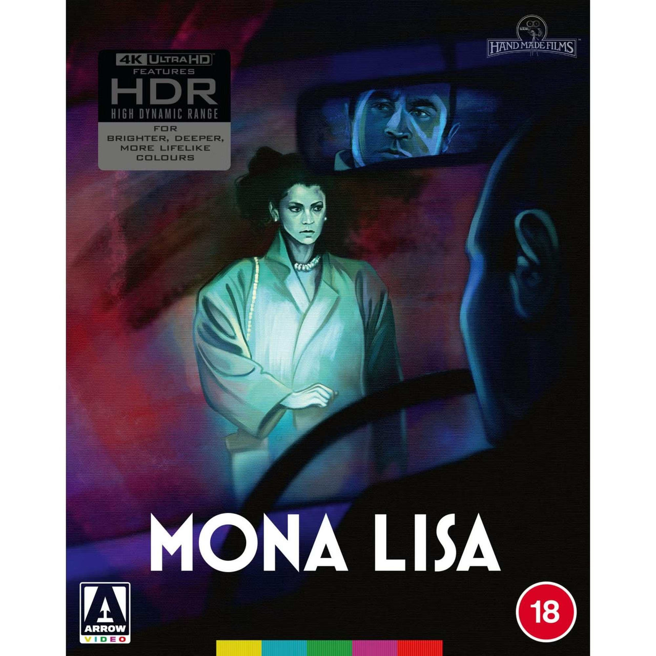 Mona Lisa Limited Edition 4K UHD Blu-ray with slipcover and booklet by Arrow Films UK pre-order