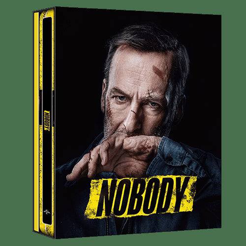 Nobody 4K UHD limited edition steelbook full slip with embossed cover and extras