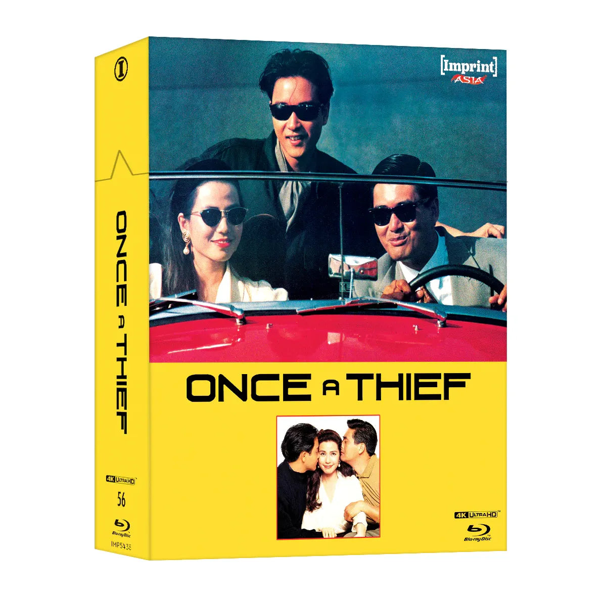 PRE-ORDER: Once A Thief (1991) Limited Edition 4K UHD & Blu-Ray Steelbook + Hardback Booklet in Hardbox (Imprint Asia) [REGION FREE]