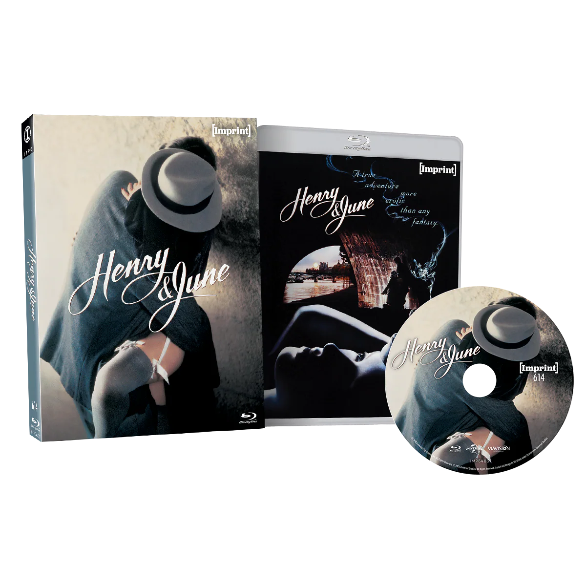 PRE-ORDER: Henry and June (1990) Blu-Ray w/ Limited Edition Slipcover (Imprint Films) [REGION FREE]