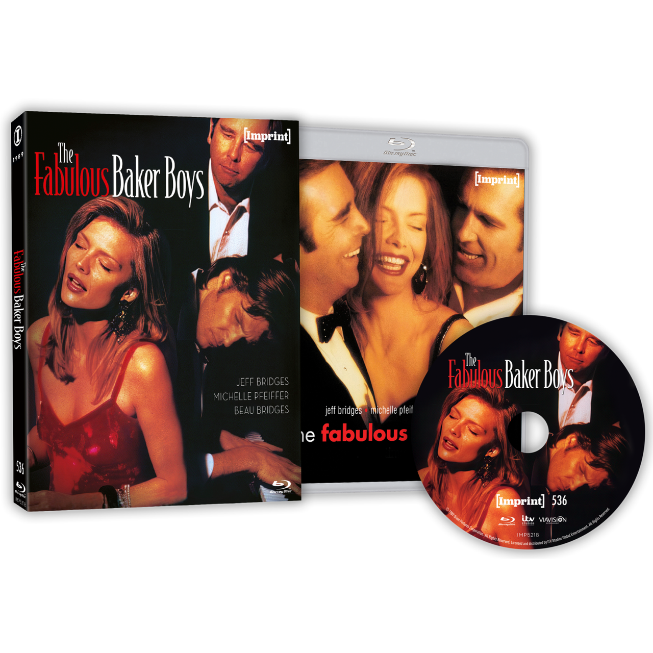 The Fabulous Baker Boys 1989 Blu-ray with limited edition slipcover and special features region free