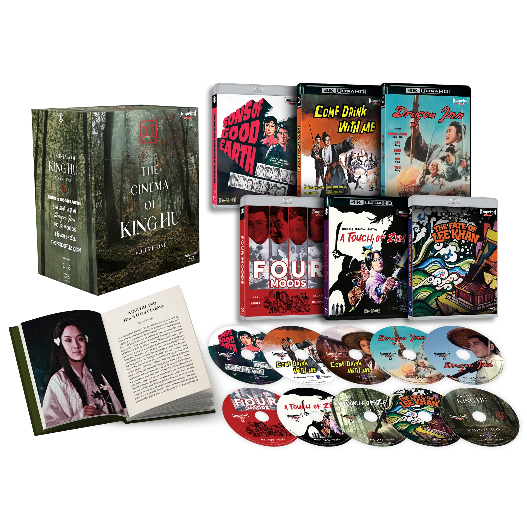 The Cinema Of King Hu: Volume One Limited 4K + Blu-Ray (Imprint Asia)