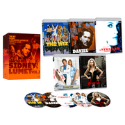 Sidney Lumet Volume Two 5-disc Blu-ray box set with The Wiz, Daniel, A Stranger Among Us, Critical Care, and Gloria films