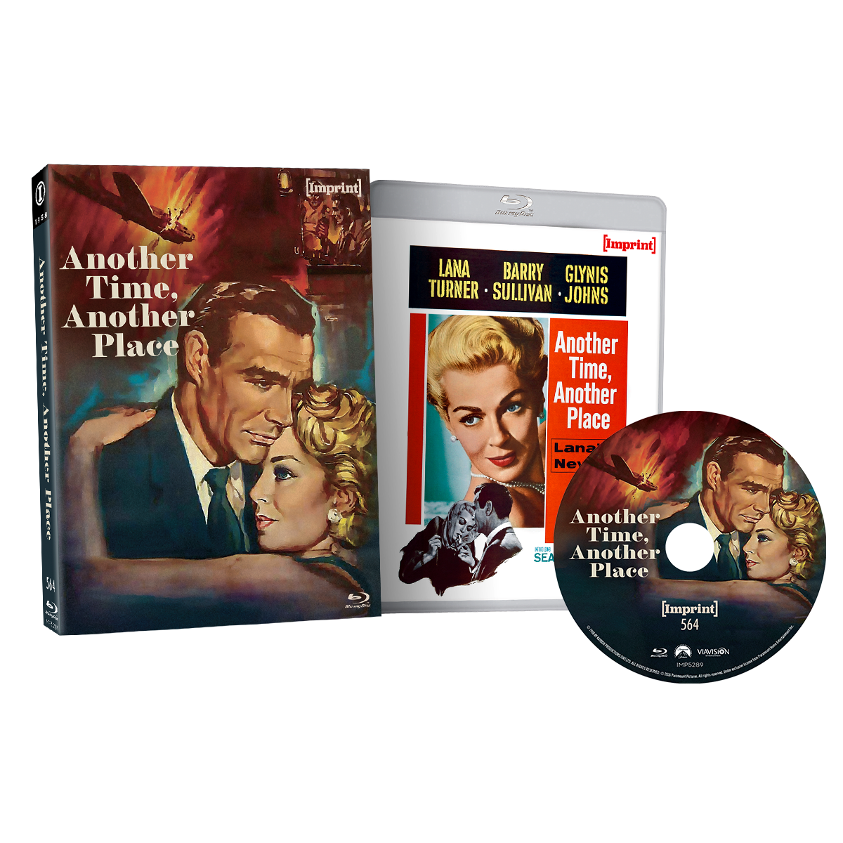 Another Time Another Place 1958 Blu-ray limited edition slipcover pre-order cover art